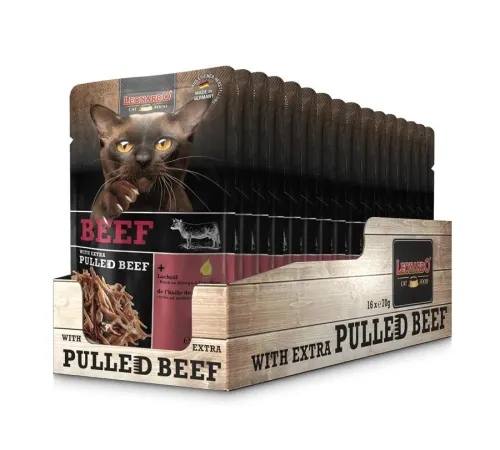 Leonardo Beef + extra Pulled Beef (Говядина с тушеной говядиной), 70 г