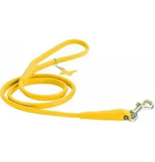 Поводок Collar Glamour круглый, желтый, 6 мм 122 см