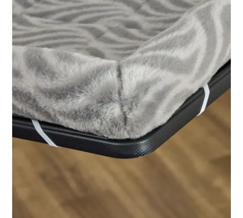MidWest Лежанка Deluxe Wave Bed, серая, 41х30х6,5 см