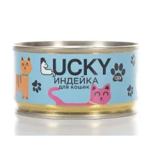 Lucky Консервы для кошек (Индейка), 130 г