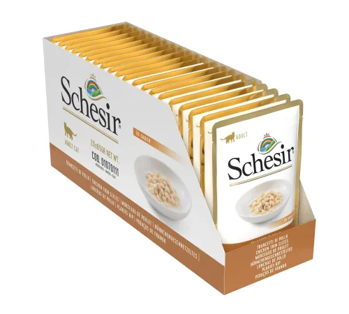 Schesir Chicken (Куриные ломтики в соусе), 85 г