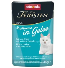 Vom Feinsten Adult Raffinesse (Курица и минтай в желе), 85 г