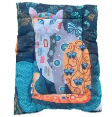 Happy Friends Матрас Лунный кот-серый, 44х57 см