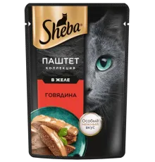 Sheba Паштет с говядиной в желе, 75 г