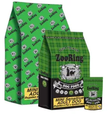 ZooRing Adult Mini Sensitive Dog (Идейка, рис), 700 г