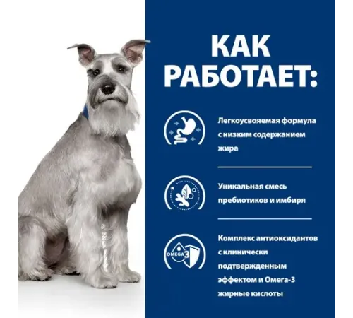 Hill's Prescription Diet i/d Low Fat Digestive Care для собак (курица), 1,5 кг