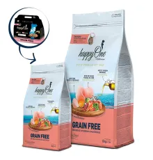 HappyOne Mediterraneum Cat Adult (Яйцо, птица), 2 кг