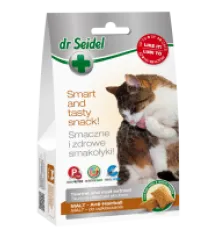 Dr. Seidel Snacks Лакомство для кошек для вывода шерсти, 50 г