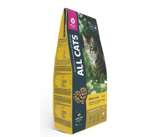 All Cats для взрослых кошек (Курица), 350 г