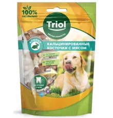 Triol Кальцинированные косточки с мясом кролика, 70 г