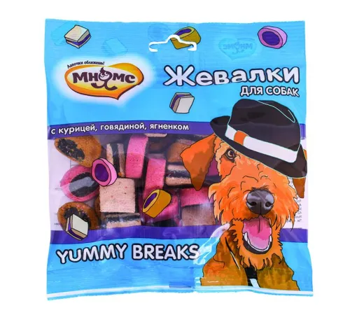 Мнямс Жевалки YUMMY BREAKS, 150 г