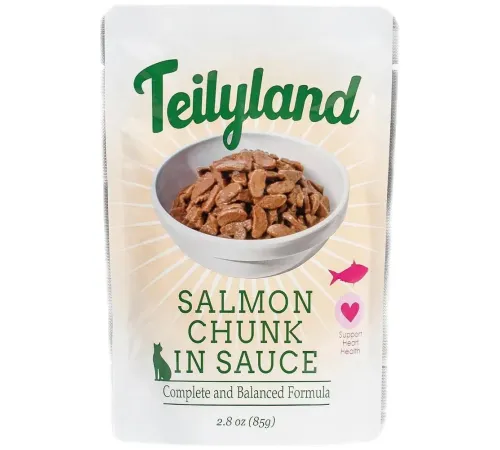 Teilyland Кусочки с лососем в соусе, 85 г