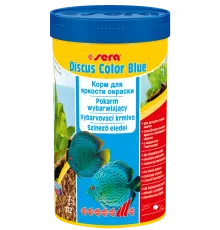 Sera Корм Discus Color Blue для окраса дискусов, 100 мл