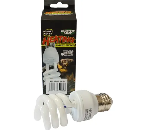 Nomoy Pet Мини-лампа для террариума ND-18, UVB 5.0 13Вт