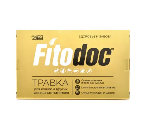 Агроветзащита Fitodoc Травка для кошек и других домашних любимцев, 100 г