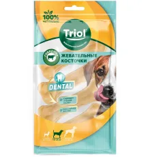 Triol Косточки жевательные DENTAL 12,5см, 100-110г (уп.2шт.)
