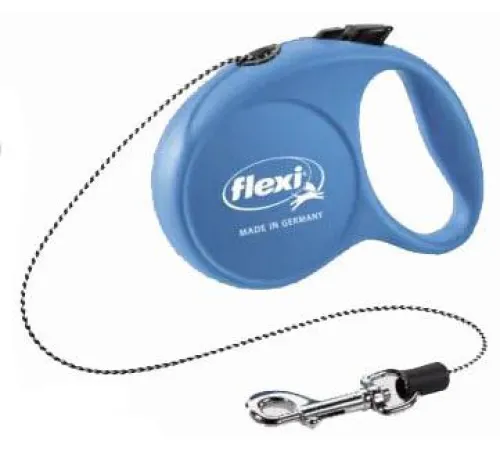Поводок-рулетка Flexi Fun XS трос 3 м, синий
