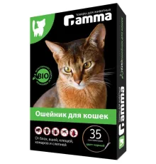 Gamma Ошейник БИО для кошек от внешних паразитов 35 см