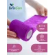 Valta Care Premium бинт самофиксирующийся c горьким вкусом, фиолетовый, 7,5 см х 4,5 м