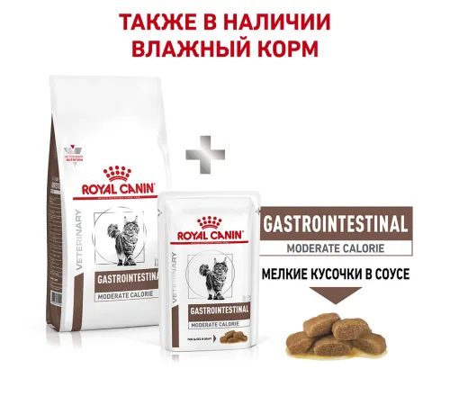 Royal Canin Gastrointestinal Moderate Calorie Cat, 350 г