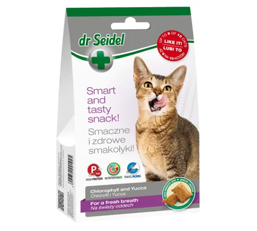 Dr. Seidel Snacks Лакомство для кошек для свежего дыхания, 50 г