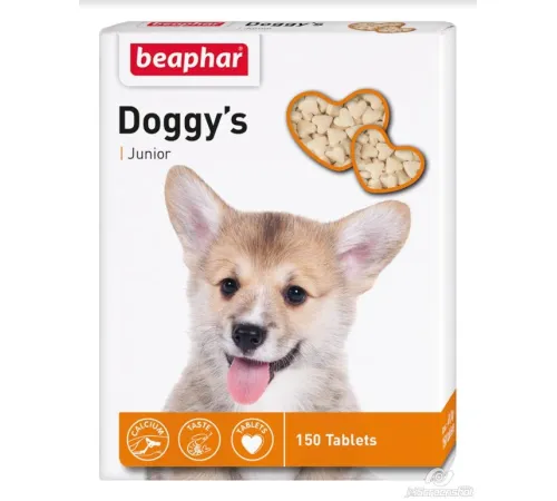 Beaphar Кормовая добавка Doggy's Junior, 150 таб