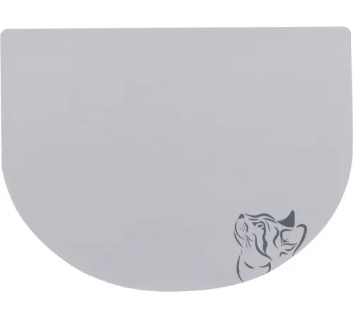 Trixie Коврик под миску с рисунком кошки 40х30 см