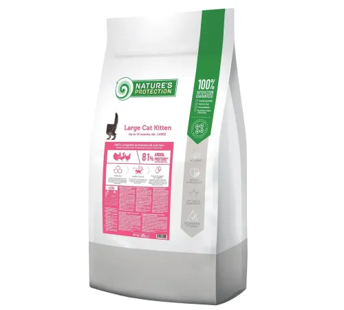 Nature's Protection Large Kitten, 18 кг