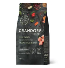 Grandorf Fresh Adult Medium & Maxi (Индейка и батат), 1 кг