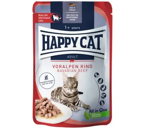 Happy Cat Culinary Кусочки в соусе (Говядина), 85 г