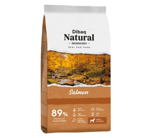 Dibaq Natural Moments Adult (Лосось), 15 кг