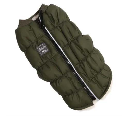Lion Жилетка LMK-501 зеленая, S (Длина спинки 29-31, грудь 34-43, шея 20-25)