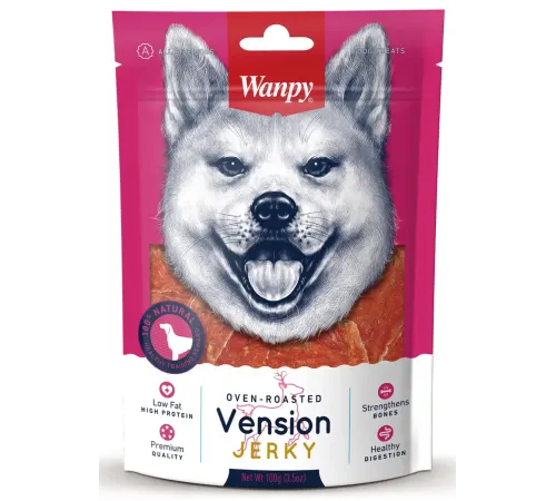 Wanpy Dog Филе из оленины, 100 г
