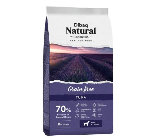 Dibaq Natural Moments Grain Free (Тунец), 12 кг срок до 10.08.2023 г