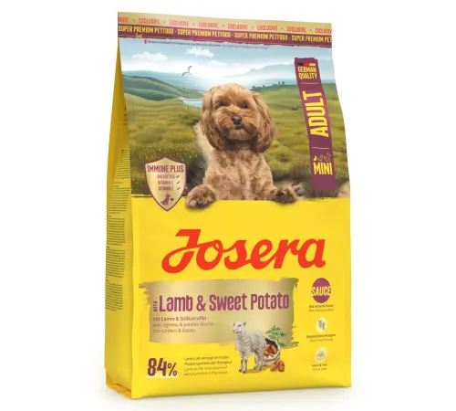 Josera Mini Adult (Ягненок и батат), 900 г