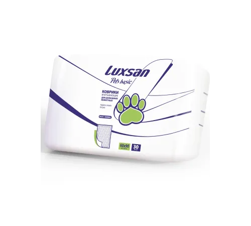 Luxsan Basic Коврики (пеленки), 60х90, 30 шт/уп