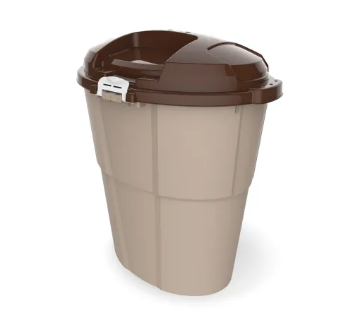 Bama pet Контейнер Dado Eco, бежевый, 60 л