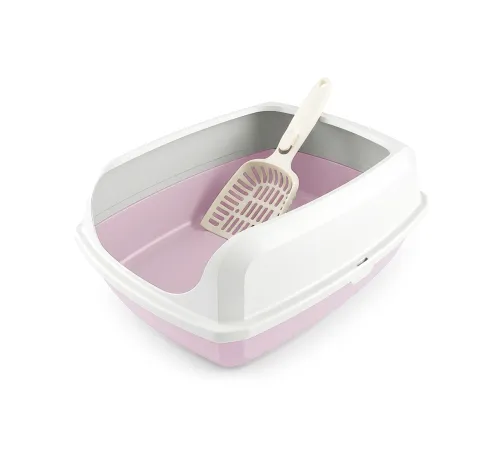 HaisenPet Лоток для кошек 56, 56 см х 42 см х 23,5 см