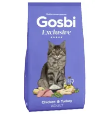Gosbi Exclusive Adult Cat (Курица, индейка), 400 г