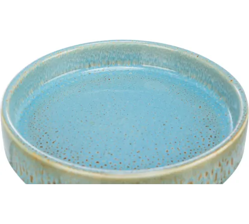Trixie Миска для кошек Ceramic Bowl, голубой, 0,25 л