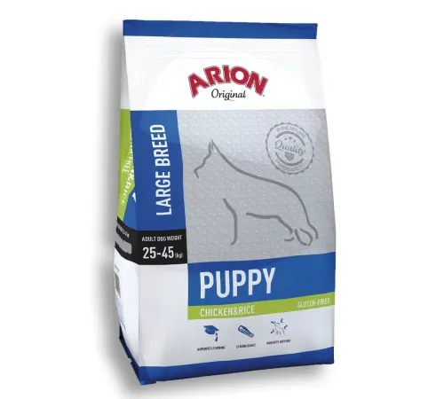 Arion Original Puppy Large Breed (Цыпленок и рис), 12 кг