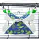 Bambini Pets Гамак подвесной двухуровневый для грызунов и хорьков, 23*23*6 см