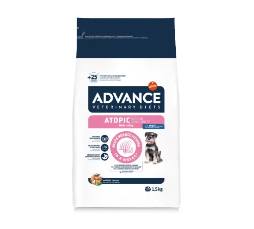 Advance Dog VetDiet Atopic Mini, 1,5 кг