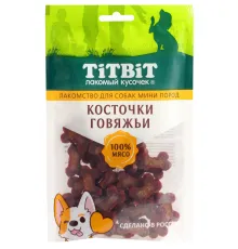 ТИТБИТ Косточки говяжьи для собак мини пород, 100 г
