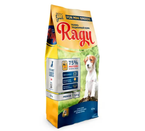 Pet's Brunch Ragu Adult Mini Breeds, 14 кг