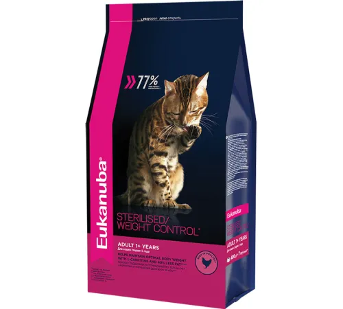 Eukanuba Adult Sterilised Weight Сontrol (Курица) 0,4 кг