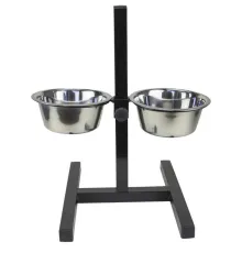 Dogman Стойка с мисками №3, 1,75 л