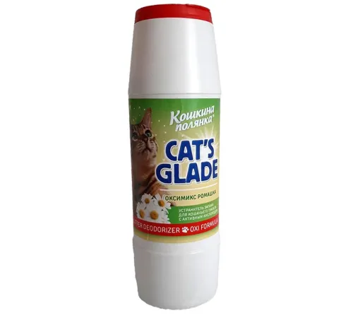 Кошкина полянка Устранитель запаха Cat's Glade Oxymix, 0,5 л, (Ромашка)