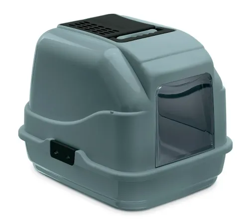 IMAC Туалет-домик Easy Cat 2nd life, серый