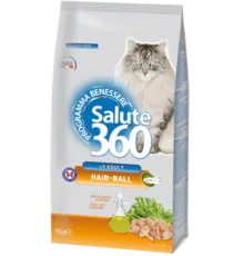 Salute 360 для кошек для вывода шерсти, 1,5 кг